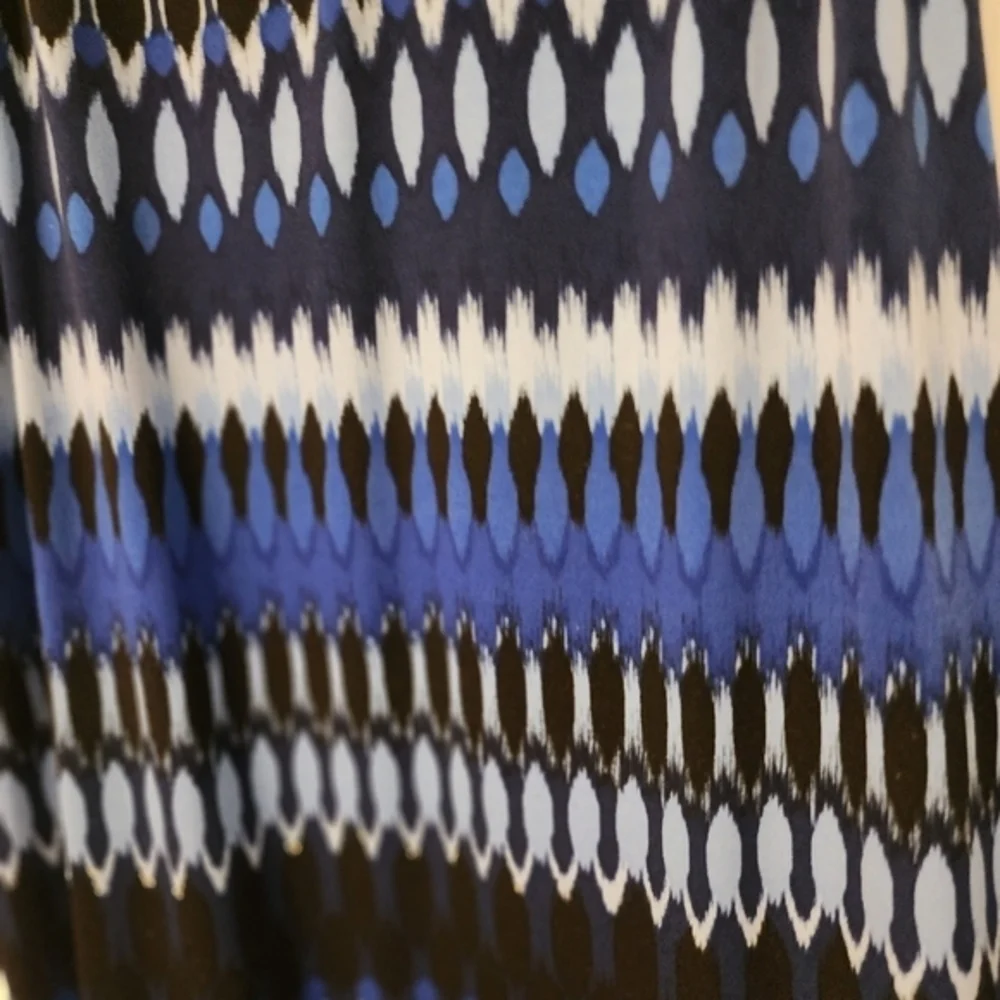 Apt. 9 Amazing Super cute flattering unique slleveless blue shift‎ dress. XL